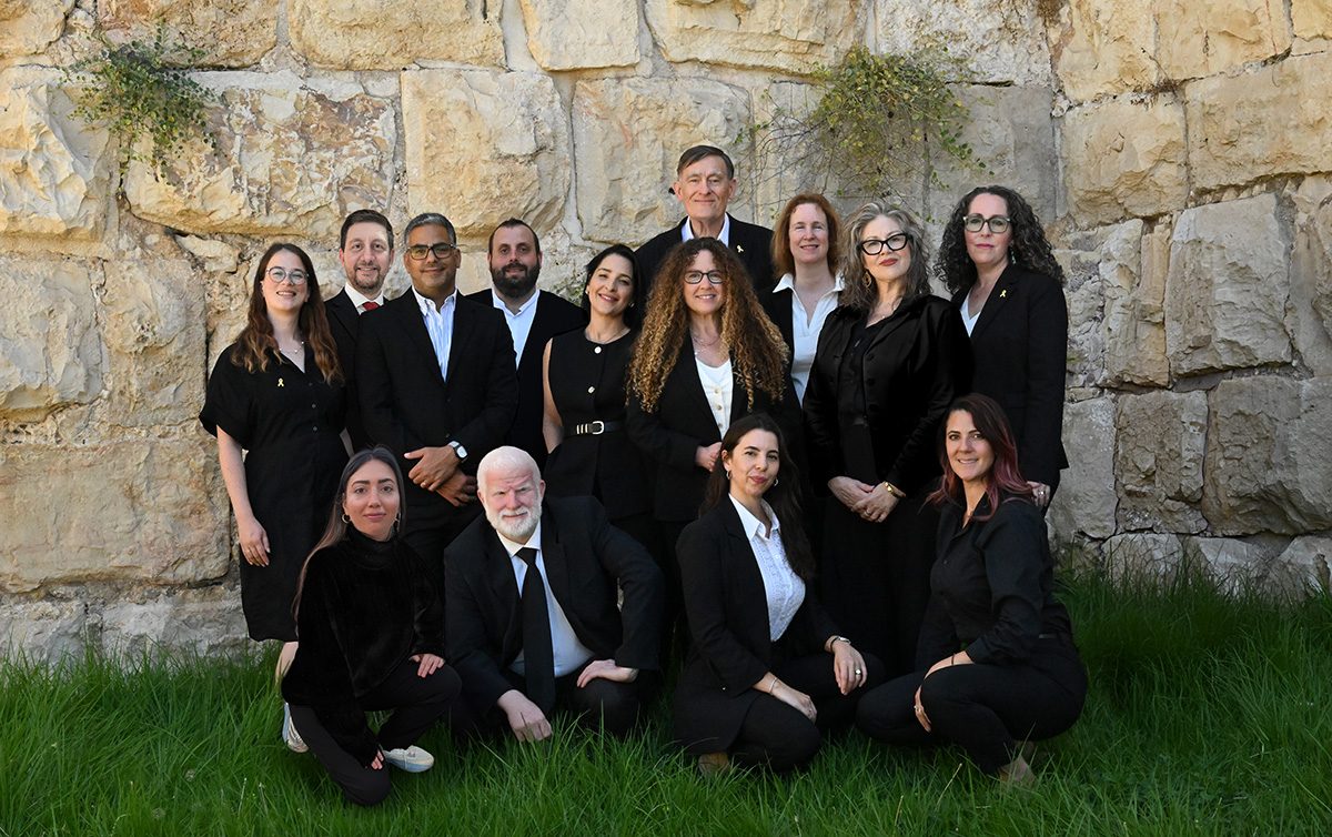 The JIJ team in Jerusalem