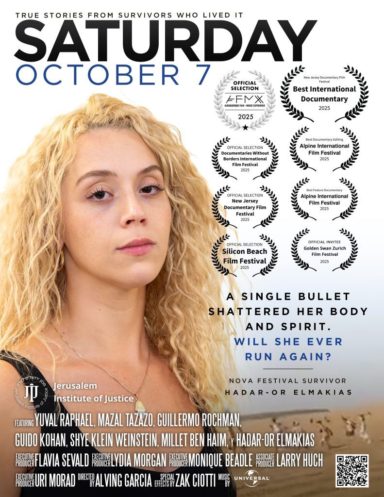 SATURDAY October 7 documentary poster
